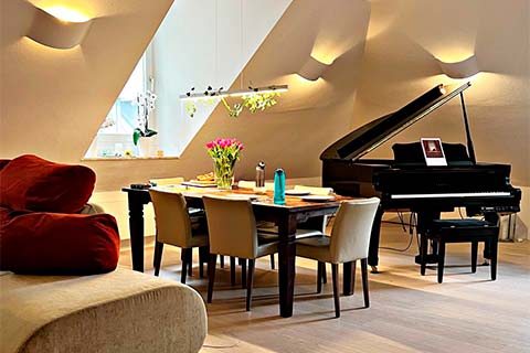 Penthouse am Fuße des Mönchsbergs in Salzburg
