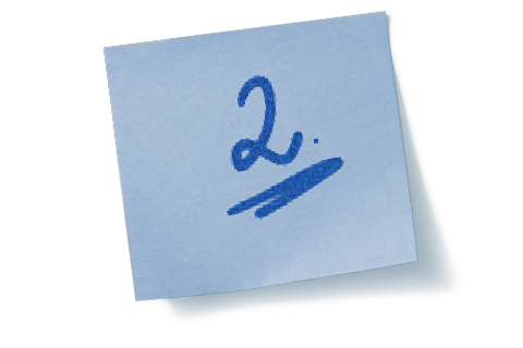 Post-it Schritt 2
